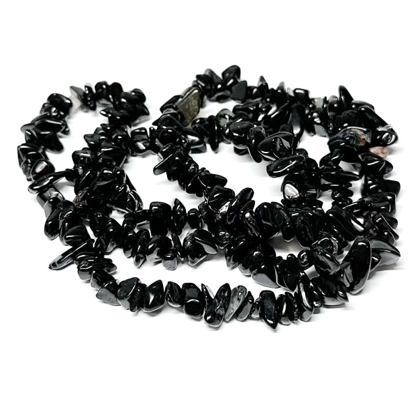 Chips turmaline 5~8x5~8~15mm-sir 77cm 1 buc