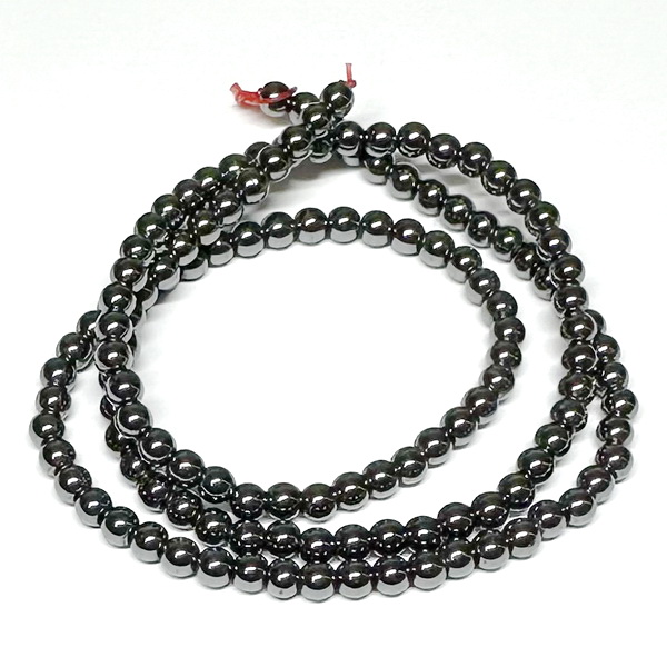 Hematit sferic, 3mm-sir 132buc 1 buc