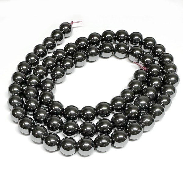 Hematit sferic 6mm-sir 66buc 1 buc