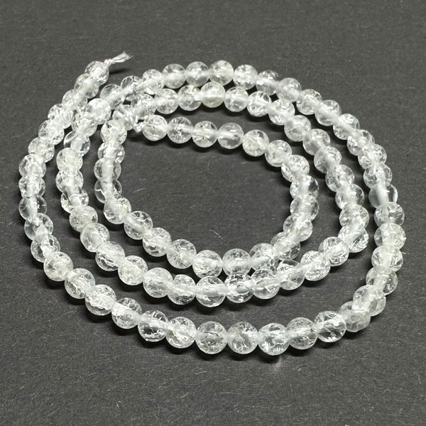 Cristal de gheata sferic, 4mm-sir 97 buc 1 buc