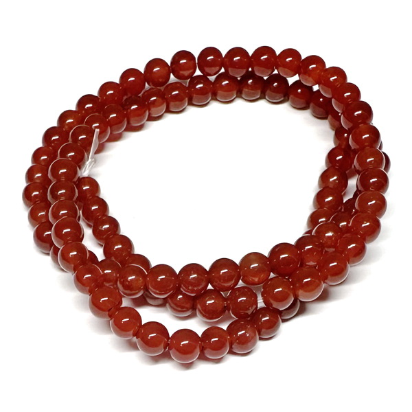 Carneol sferic, 4mm-sir 90buc 1 buc