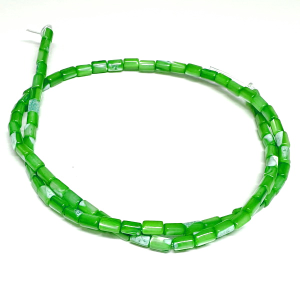 Sidef tubular 5x3.5mm, verde-sir 79buc 1 buc