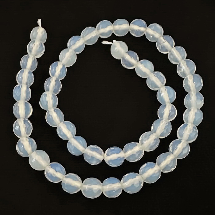 Opal fatetat, 8mm-sir 48 buc 1 buc
