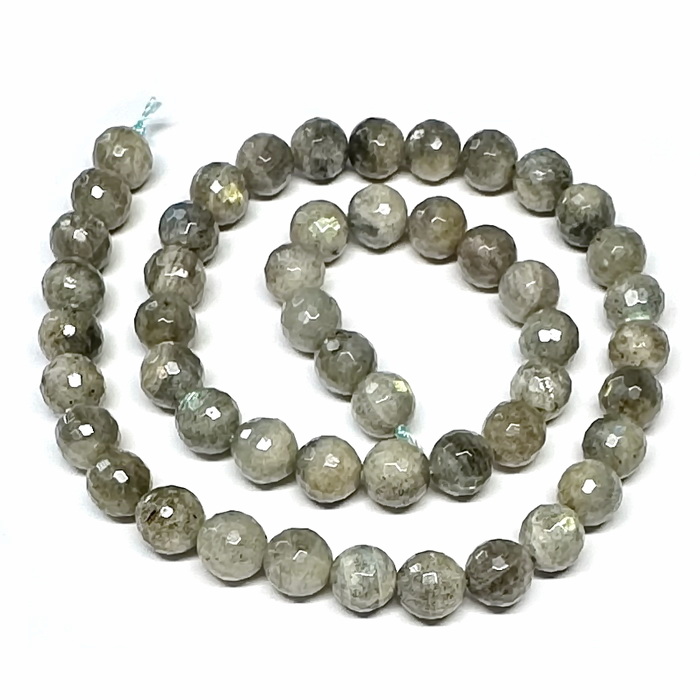 Labradorit fatetat 8mm-sir 49 buc 1 buc