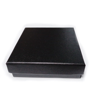 Cutie cadou neagra, 8.5x8.5x2.5cm 1 buc