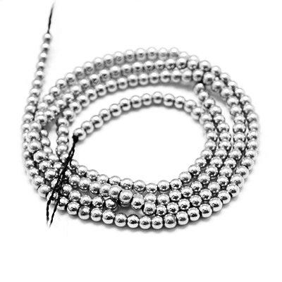 Hematit electrolacat argintiu inchis, 2mm-sir 190 buc 1 buc