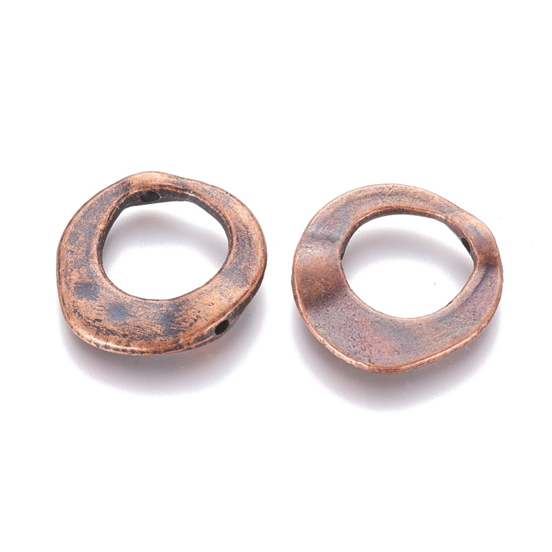 Distantier rotund, cupru, 20.5x20.5x3mm 1 buc