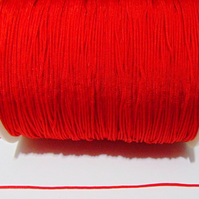 Snur nylon cu guta in interior, rosu, 0.8mm-bobina 180 m 1 buc