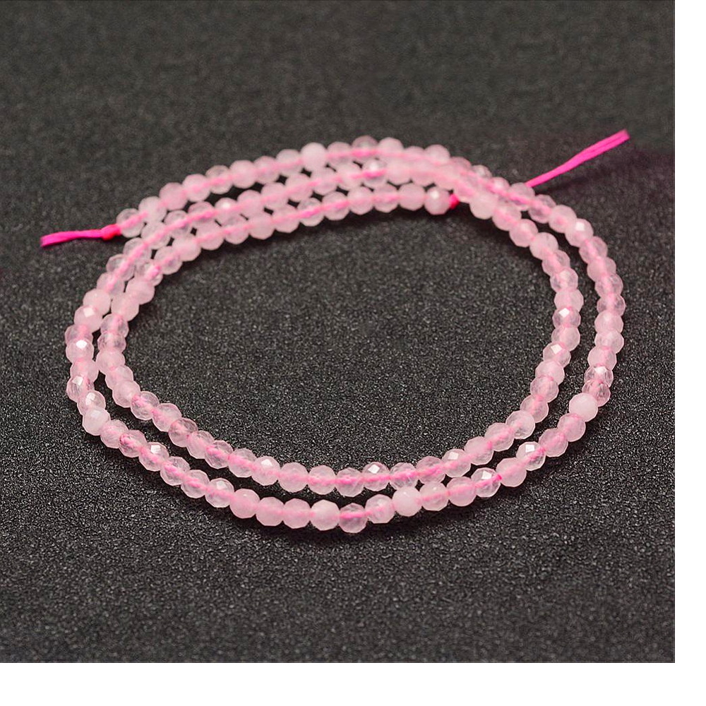 Cuart roz fatetat 3mm-sir 120 buc 1 buc