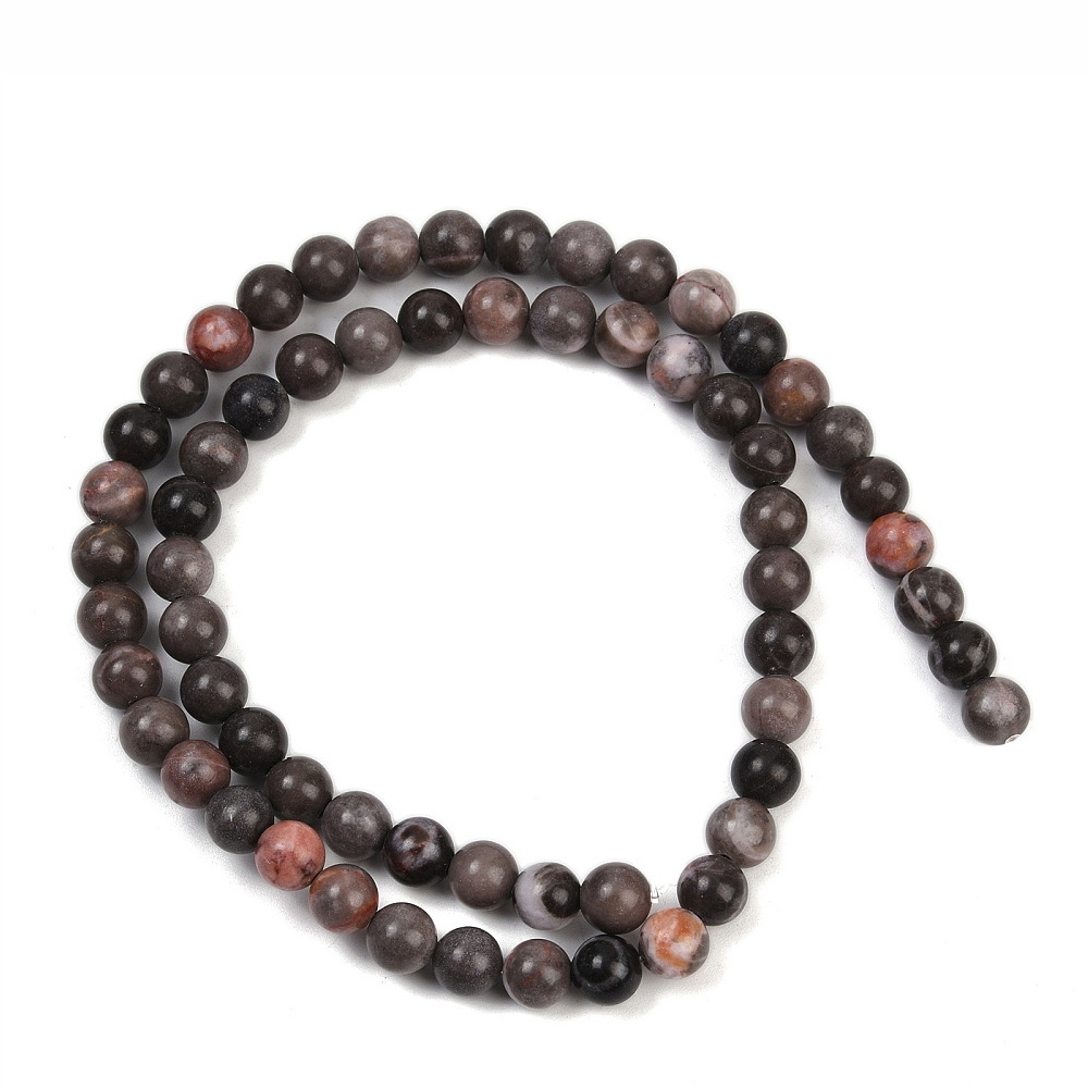 Jasp Plum Blossom 6.5mm-sir 62 buc 1 buc