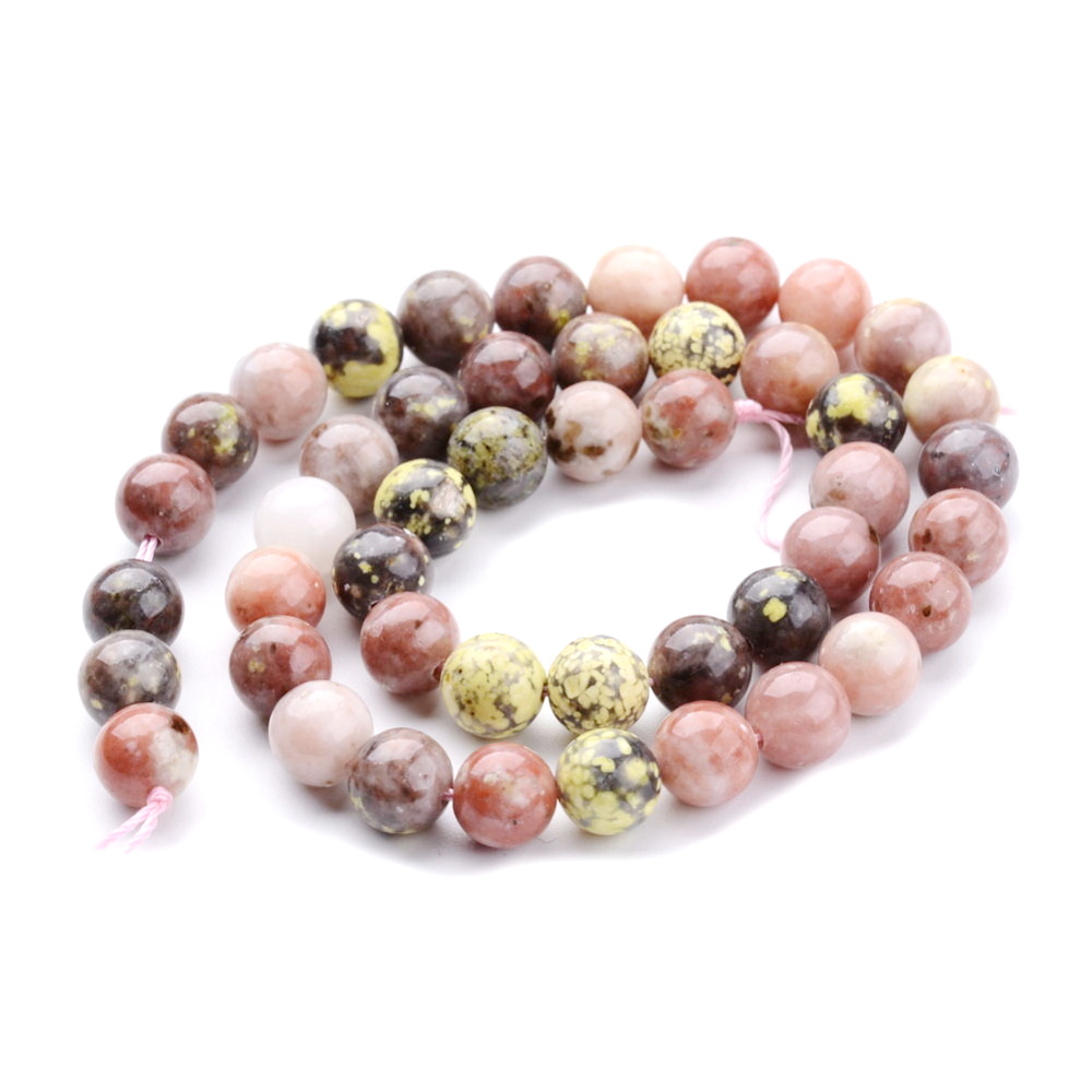 Jasp Plum Blossom 8mm-sir 46 buc 1 buc