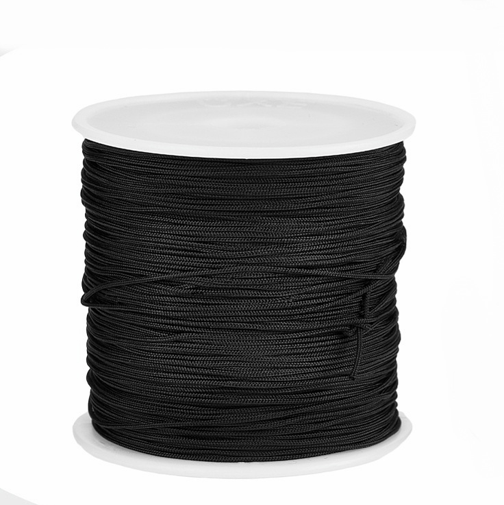 Snur nylon, negru, 0.8mm-bobina 91 m 1 buc