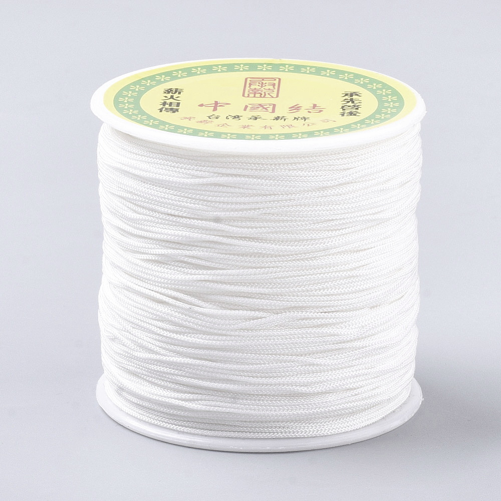 Snur nylon, alb, 0.8mm-bobina 90 m 1 buc