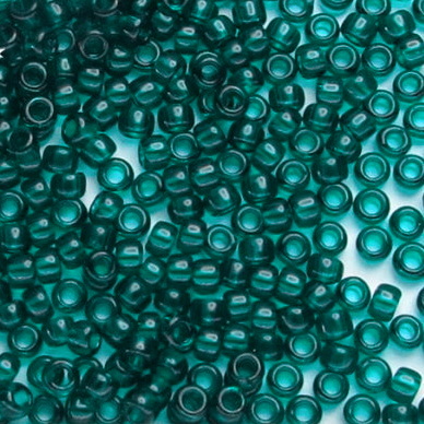 Margele TOHO rotunde 15/0 : Transparent Capri Blue 20 g
