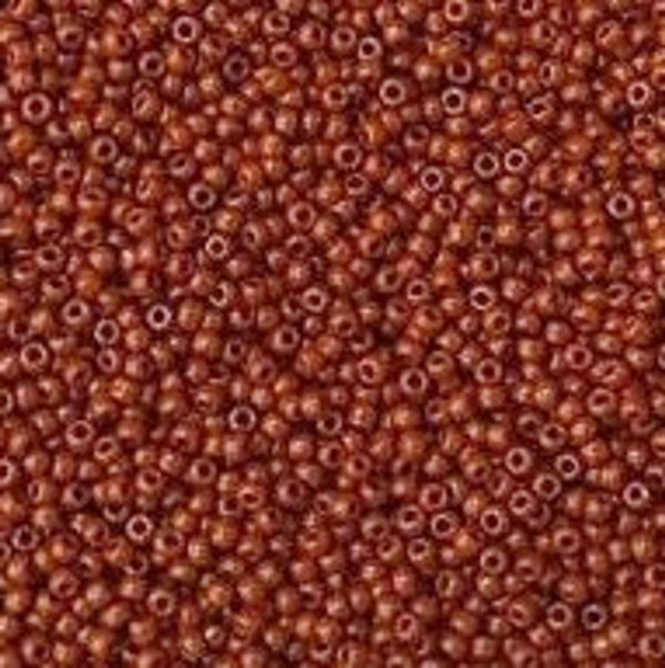 Margele TOHO rotunde 15/0 : Opaque Terra Cotta 20 g