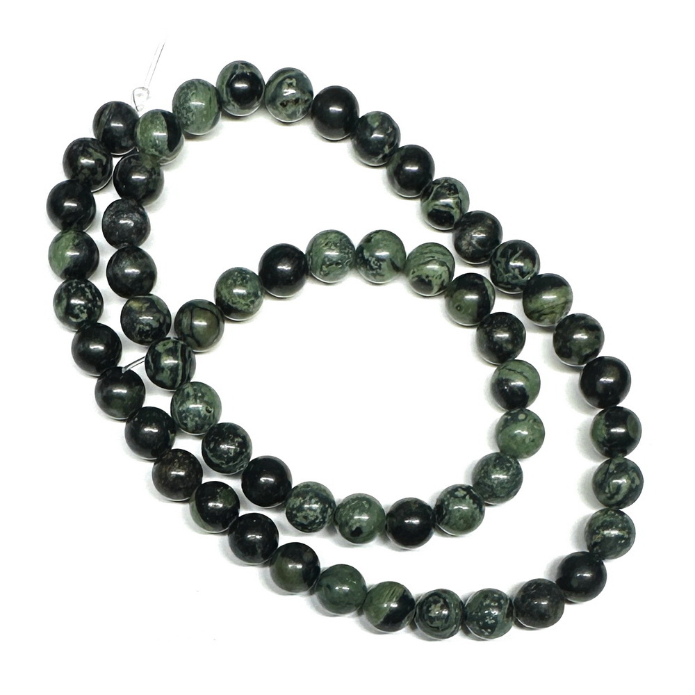 Jasp Kambaba, sferic, 6~7mm-sir 61 buc 1 buc