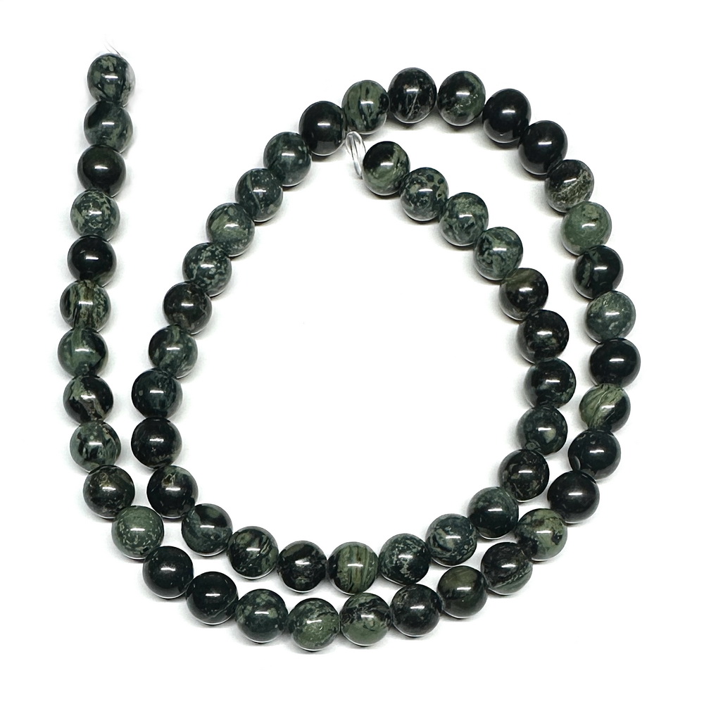 Jasp Kambaba sferic, 6mm-sir 58 buc 1 buc