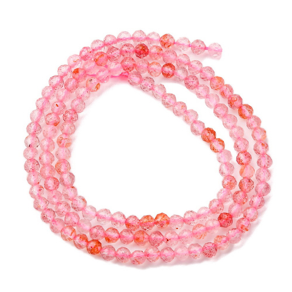 Cuart chery fatetat, 3mm-sir 140 buc 1 buc