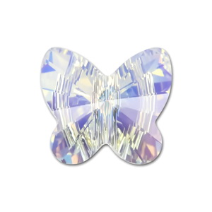 Swarovski Elements, Butterfly 5754-Cristal AB, 6 mm