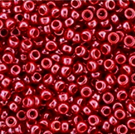 Margele TOHO rotunde 15/0 : Opaque-Lustered Cherry 20 g