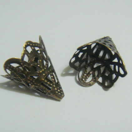 Capac filibran, bronz, 21x17mm