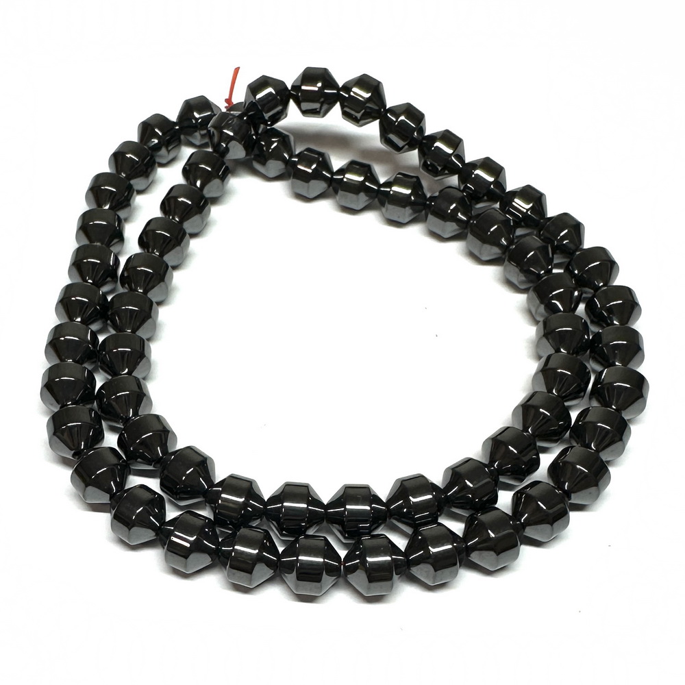 Hematit biconic 6x6mm-sir 61 buc 1 buc