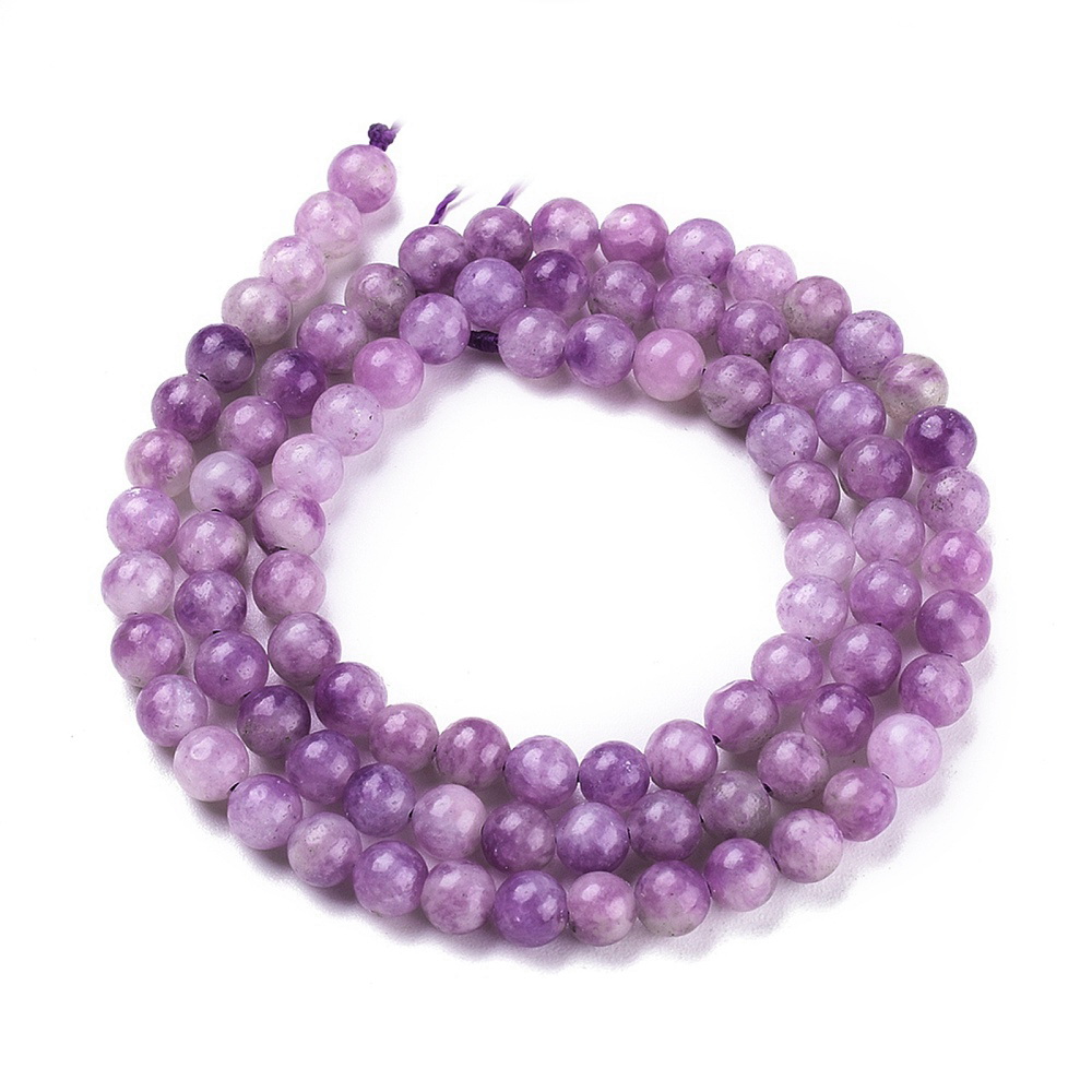 Lepidolit sferic 4mm-sir 89buc 1 buc