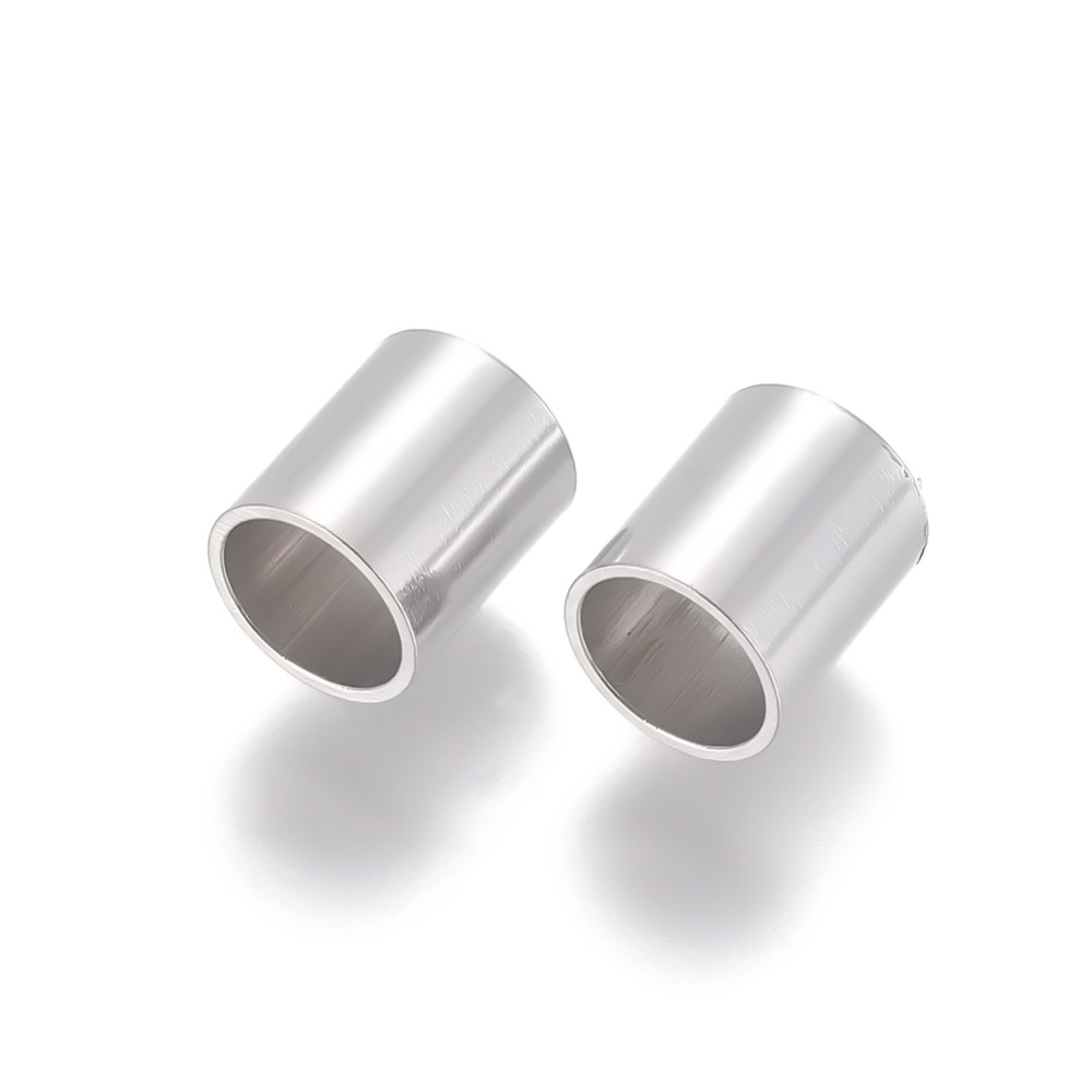 Distantier tubular otel inoxidabil 304, tarnish resistent, 8x7mm, interior 6mm 1 buc