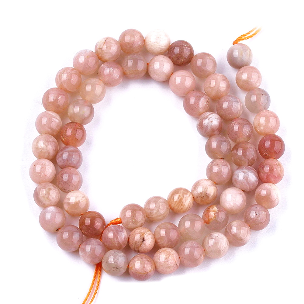 Piatra soarelui naturala 6~7mm-sir 62-63 buc 1 buc