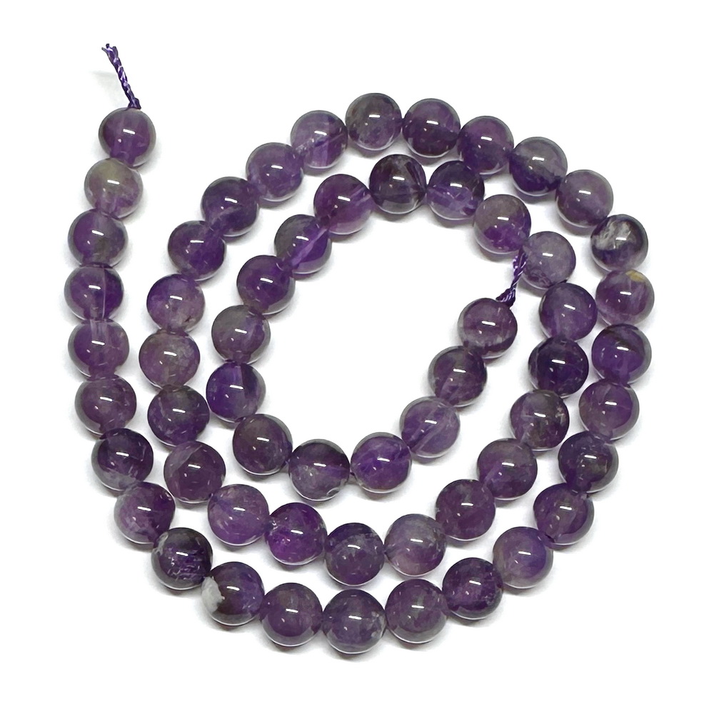 Ametist sferic 6 mm-sir 58 buc 1 buc