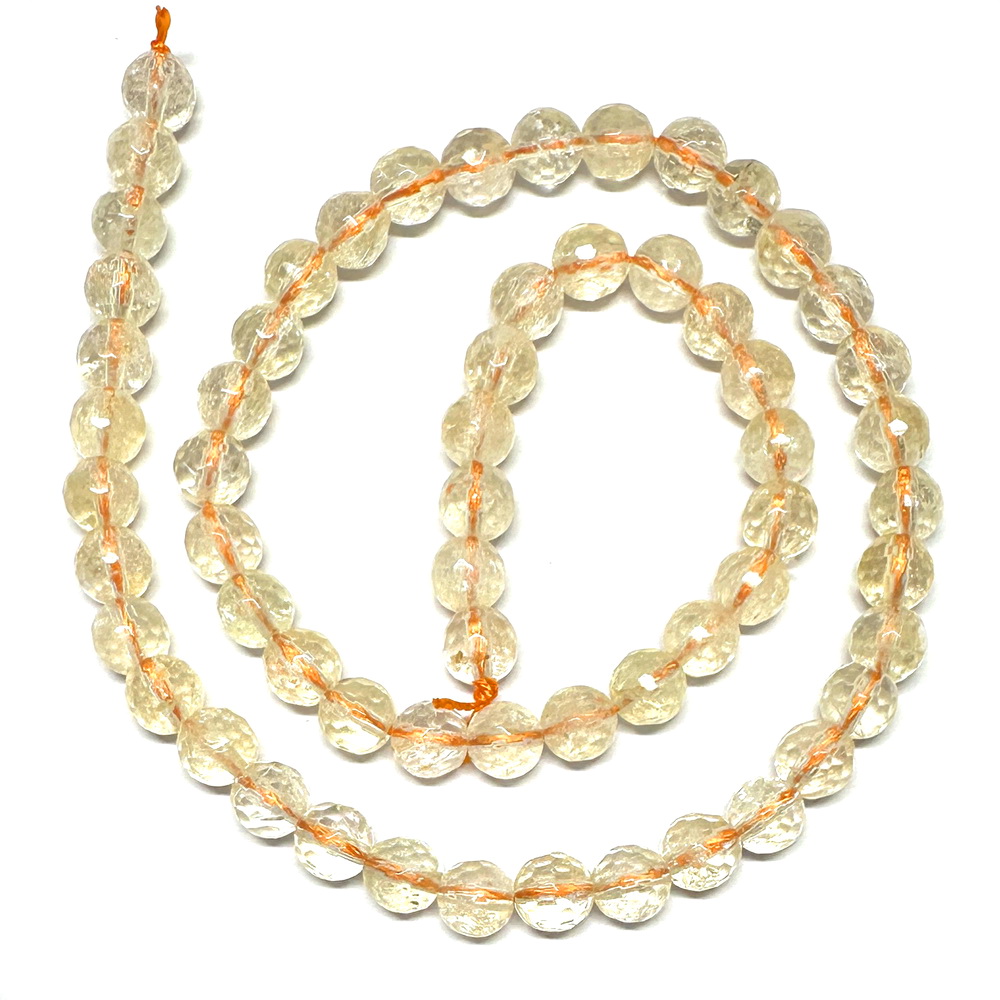 Citrin fatetat 6.5mm-sir 60 buc 1 buc