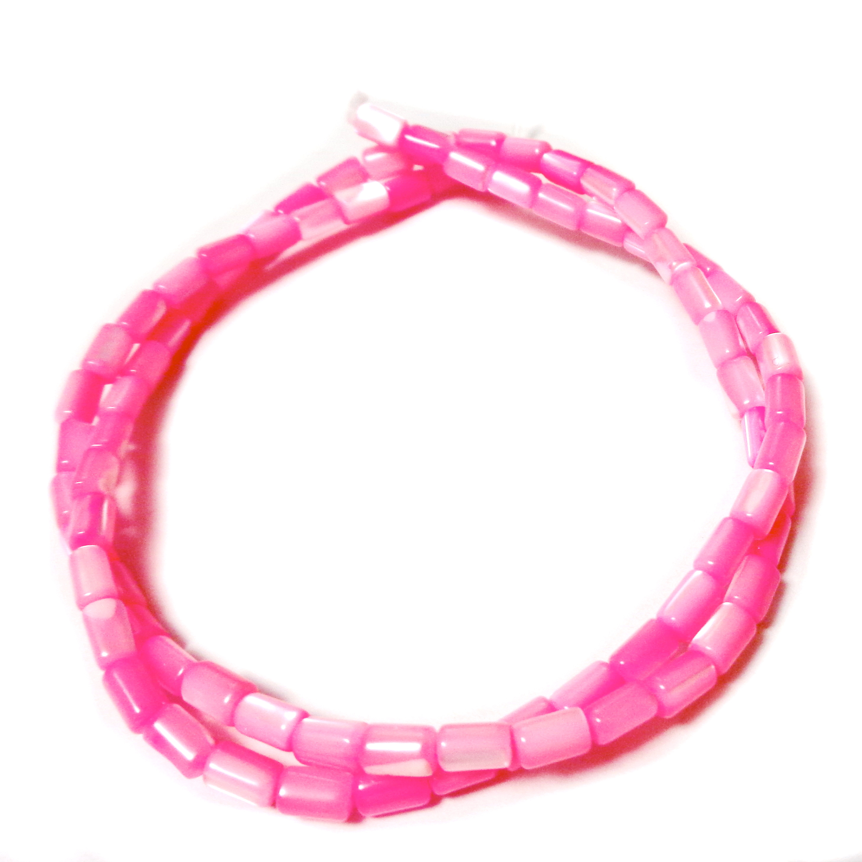 Sidef tubular 5x3.5mm, roz-sir 79buc 1 buc