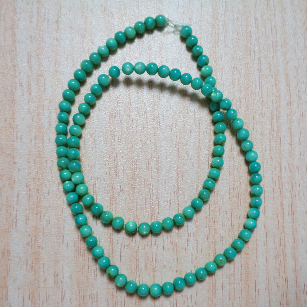 Sidef verde, sferic,4mm-sir 100 buc 1 buc