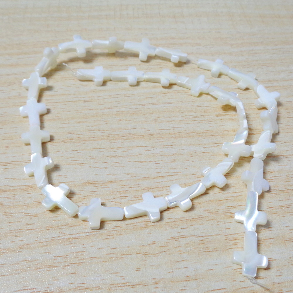 Sidef ocean alb, cruce 14x9x2.8mm-sir 29 buc 1 buc