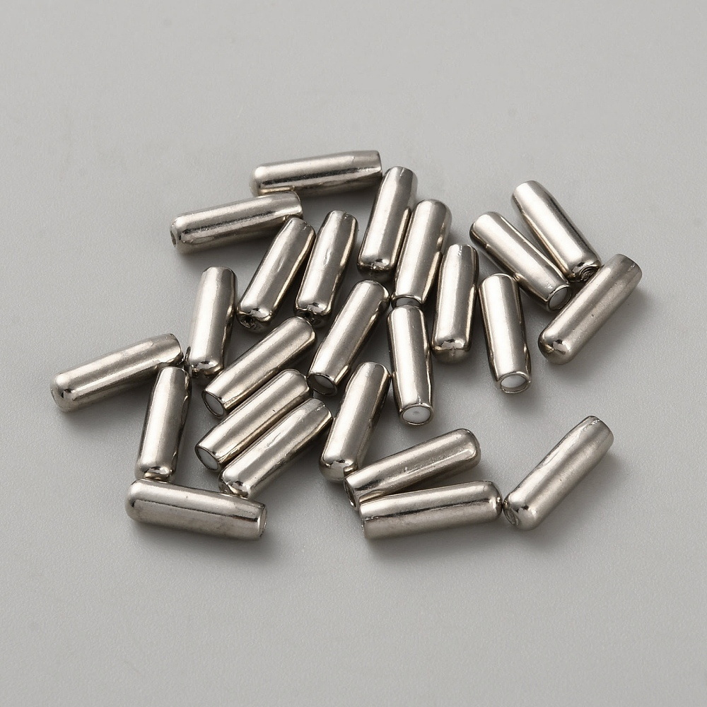Dop pentru ace brosa, argintiu inchis, metalice cu interior silicon, 11x3.5mm 1 buc