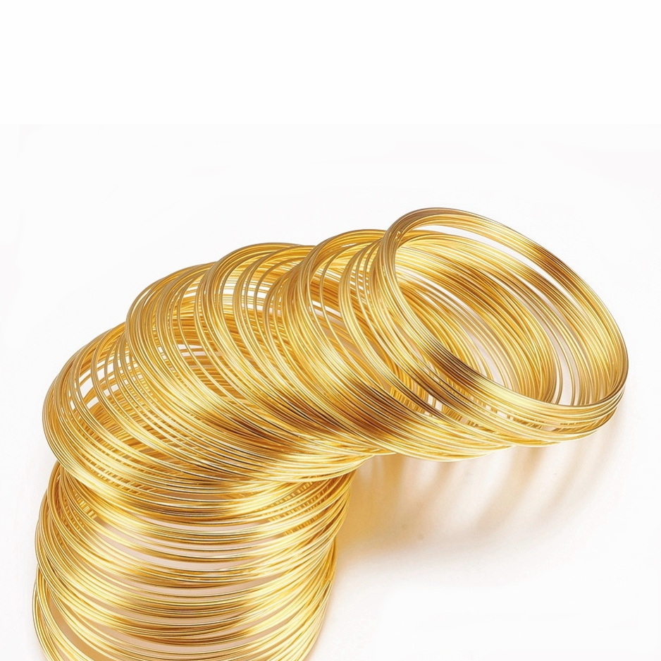 Sarma memorie colier, placata cu aur 18K, diametrul 11.5cm, grosime 0.8mm 10 buc