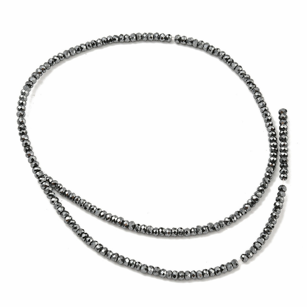 Hematit fatetat, rondele 3x2mm-sir 190 buc 1 buc