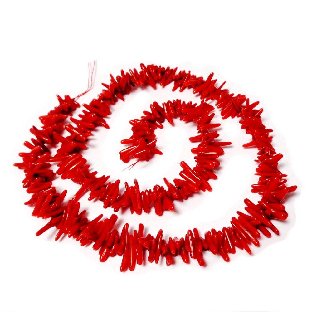 Coral, tepi 7x2mm/14x2.5mm-sir 40cm 1 buc