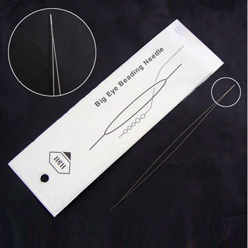 Ac flexibil pt.insirat margele, metalic, lungime 5.7cm grosime 0.5mm 1 buc