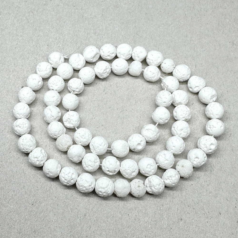 Lava alba, 6mm-sir 63 buc 1 buc