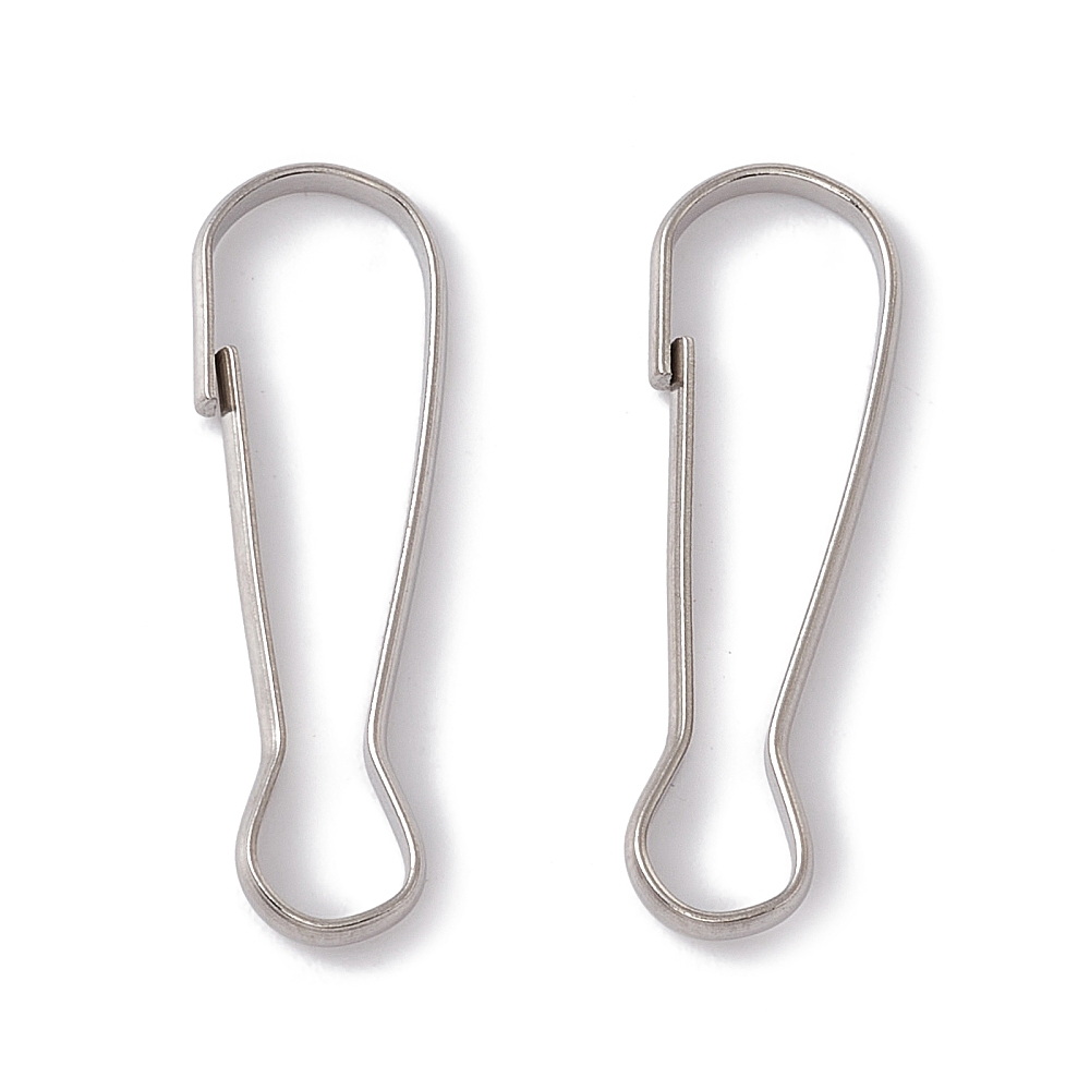 Inchizatoare breloc otel inoxidabil 304, tarnish resistant, 28x9x2mm 1 buc