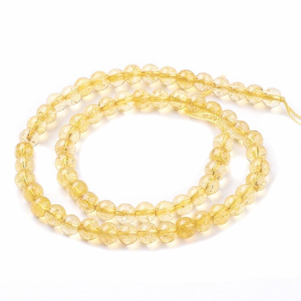 Citrin sintetic 6mm-sir 66 buc 1 buc