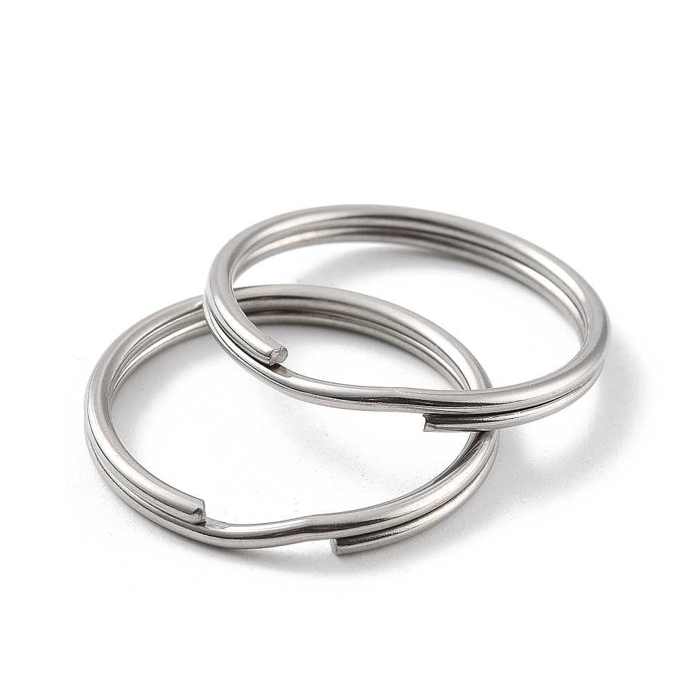 Zale breloc otel inoxidabil 304, non-tarnish, 25x2.5mm 1 buc