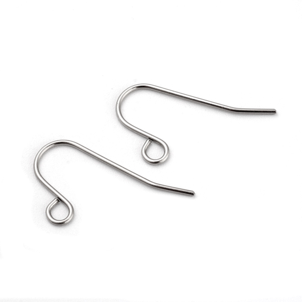 Tortite cercei, otel inoxidabil 316L, 19x12mm 2 buc