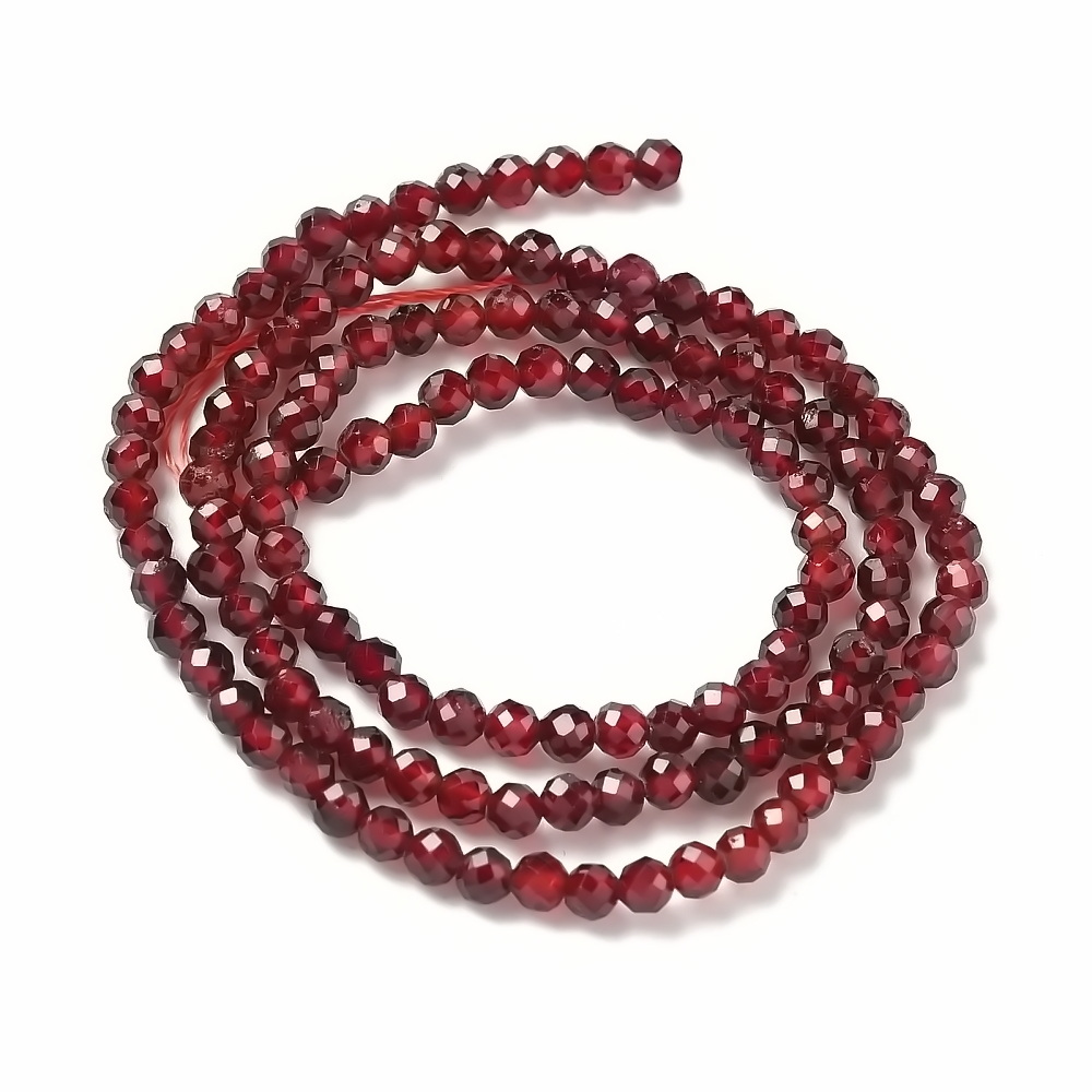 Granat fatetat 3mm-sir 135 buc 1 buc