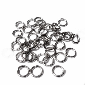 Zale simple otel inoxidabil 304, deschise, 6x0.9mm cca 50 buc