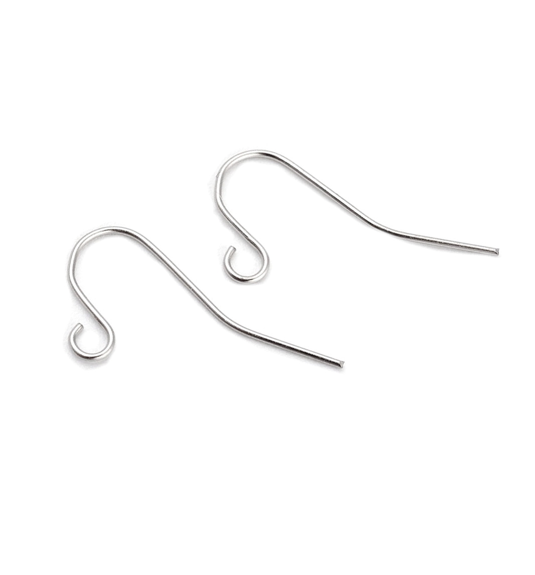 Tortite cercei otel inoxidabil 316L, 17x8mm 2 buc