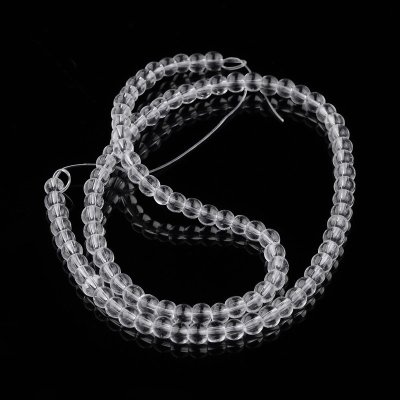 Margele sticla, transparente, 3.5mm-sir 102 buc 1 buc