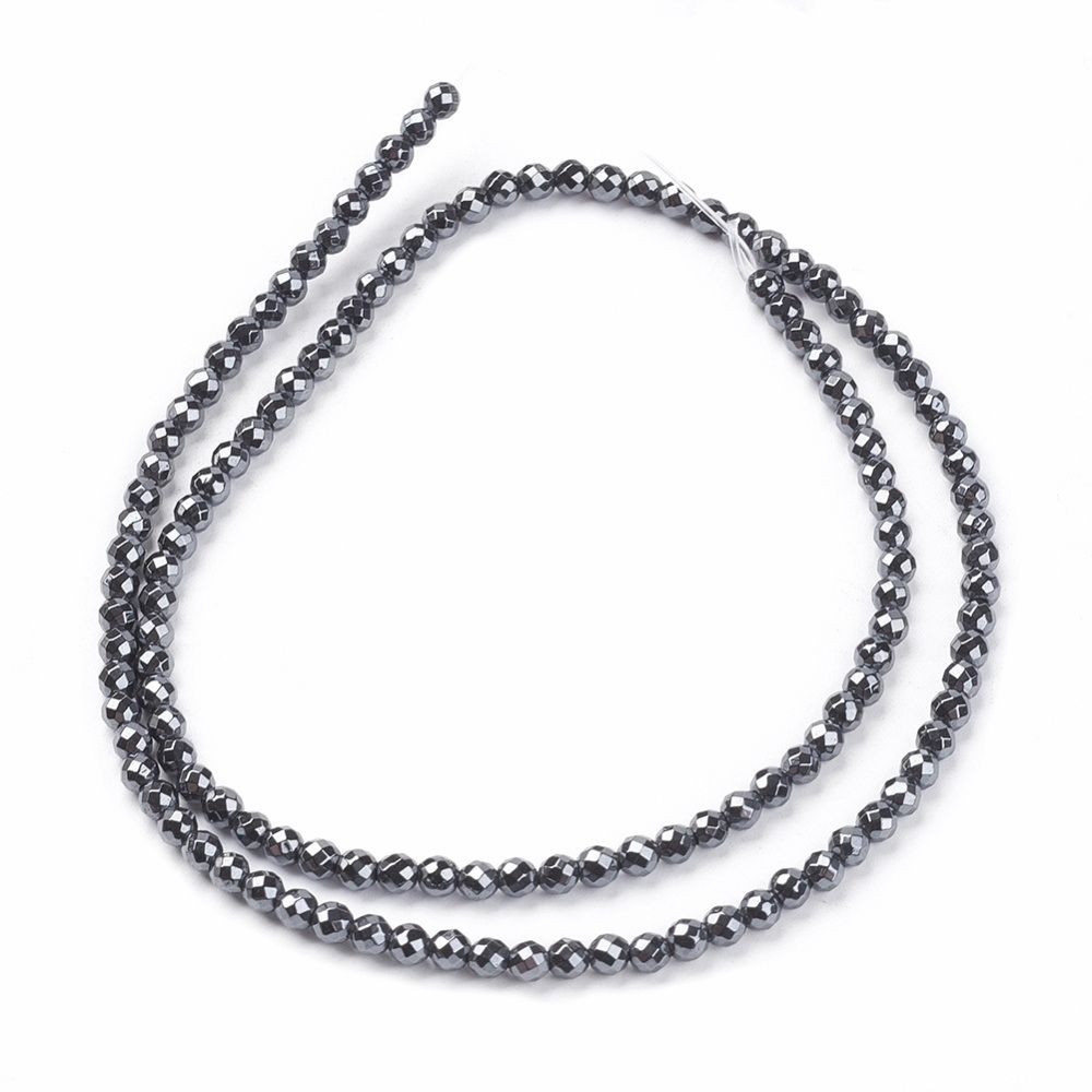 Hematit fatetat 3mm-sir 14buc 1 buc