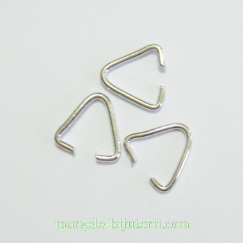 Accesoriu pandantiv, argintiu inchis, 13mm